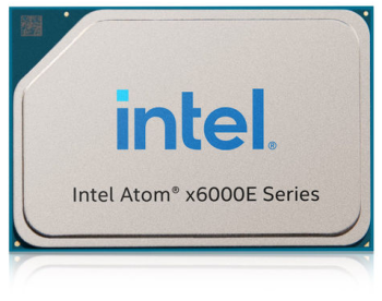 Logo Intel ATOM x6000E CPU